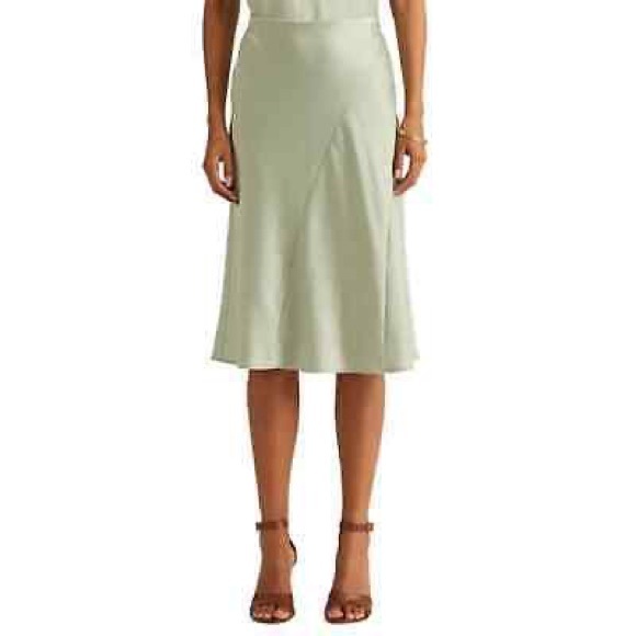 Lauren Ralph Lauren Dresses & Skirts - LAUREN RALPH LAUREN Petite Knee Length Sleek Skirt Light Green